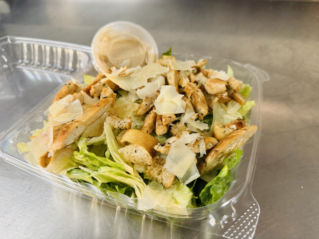 Chicken Caesar Salad, Stella Pizza Cherry Hill NJ